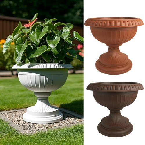 Urn planter grecian flowerpot - urn,
