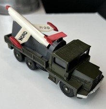 FRENCH DINKY BERLIET GAZELLE MISSILE LAUNCHER NORD R-20 VINTAGE 816 DIECAST 1969
