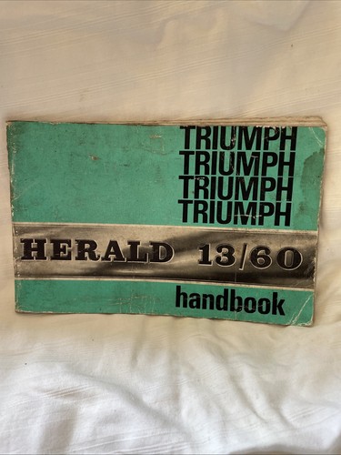 Triumph herald saloon - triumph, 13/60