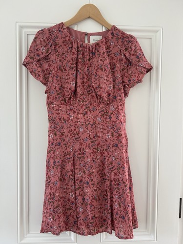 Reformation floral pink dress - reformation,