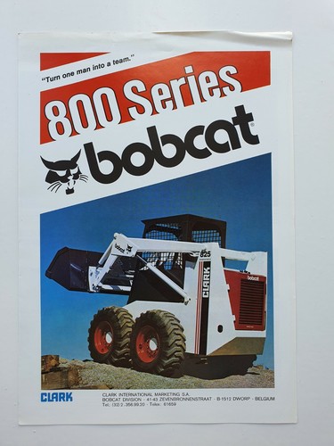 Bobcat 800 series skid - series,