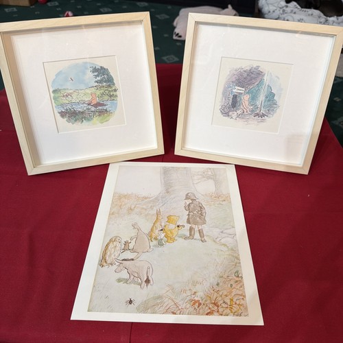 Winnie the pooh framed - the,