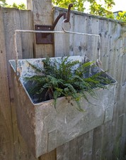 Vintage Galvanised  Hanging/