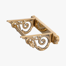 Victorian Toilet Roll Holder Brass Traditional Design Vintage Loo Roll Holder