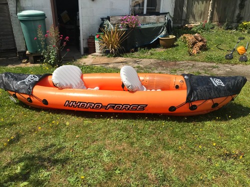 Inflatable kayak person - kayak,