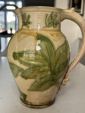Sgraffito Pottery Jug Jim And