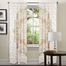 Indian Mandala Curtains Boho Hippie Window Wall Drapes Panel Tapestry Room Decor