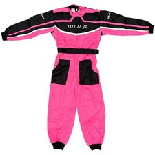 Wulfsport Cub Pink Kids Motocross Motorbike Kart Race Suit MX Off Road Junior