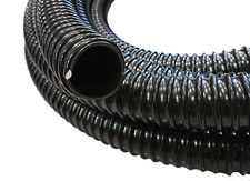 BLACK CORRUGATED PVC FLEXIBLE