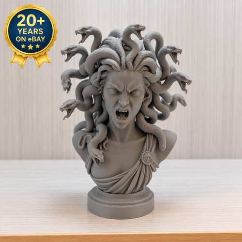 Medusa bust statue - medusa,