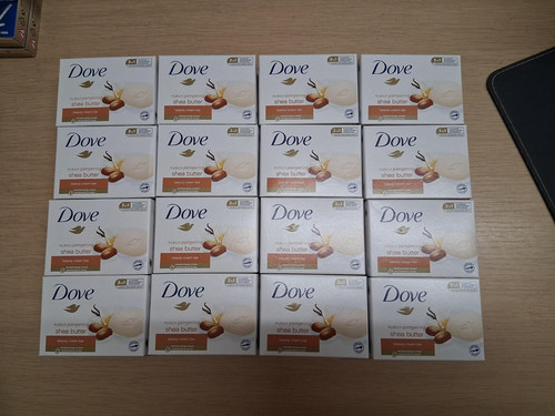 Dove soap shea butter x16 - soap,