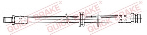 Brake hose for saab - brake,