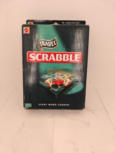 Travel scrabble board - game,