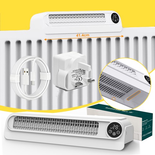 Radiator booster fan heat - booster,