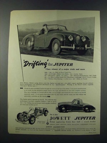 1952 jowett jupiter - 1952, car