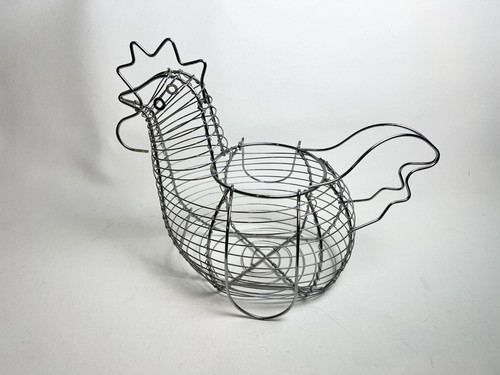 Chicken wire egg holder - egg,