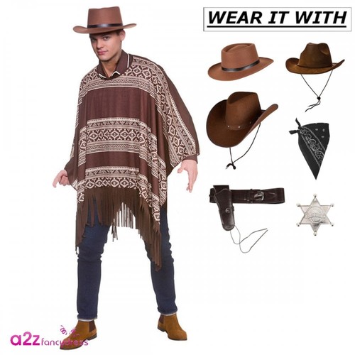Adult western cowboy wandering - western,