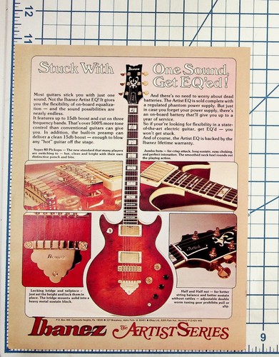 Vintage ibanez artist series - vintage,