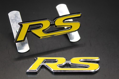 Chrome yellow front - rs, grille