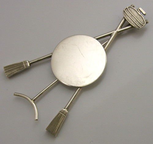 Unusual solid silver scottish - unusual,