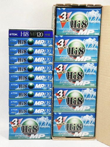 Tdk hi8 mp120 120min - hi8,