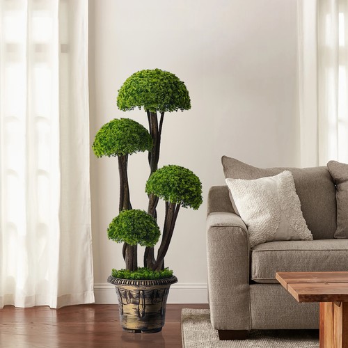90cm realistic potted - 90cm, topiary