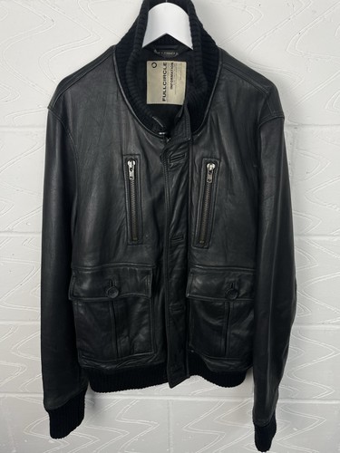 Full circle black leather - circle,