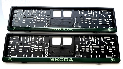 New skoda side badges - x, &
