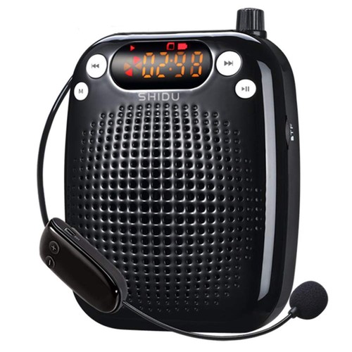 Portable voice amplifier with - amplifier,