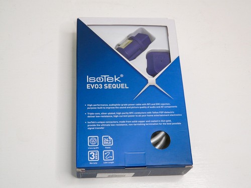 Isotek evo3 sequel - mains, lead
