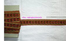11.70 METERS OF BRAID OLD TRIMMINGS OF LYON-VINTAGE FRENCH TRIM-N°DEC176