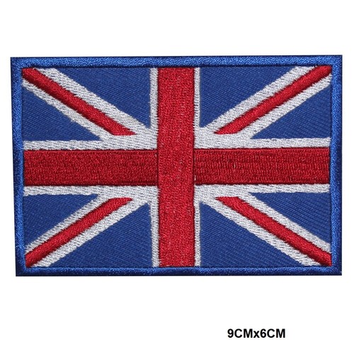 Union jack flag iron - union, iron/sew