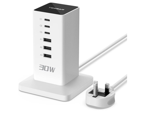 Tessan usb charger plug 30w - usb, c