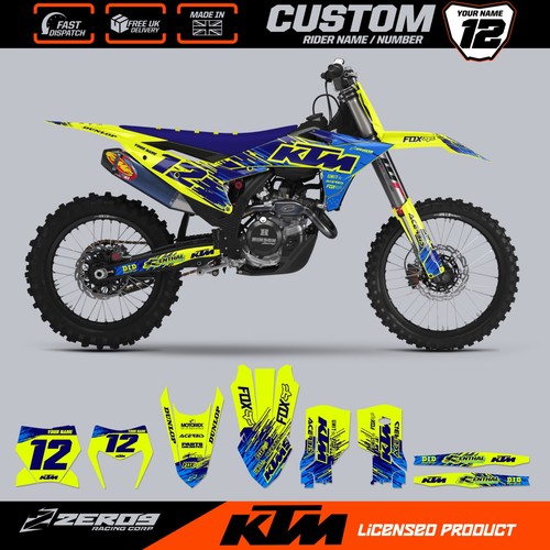 Ktm motocross graphics - ktm, graphics,