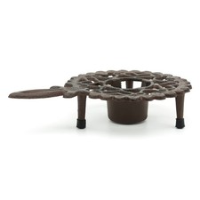 Plate Warmer with a Tealight Holder Traditional Food Heater For Hot Pots Mugs UK