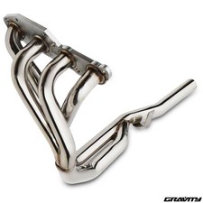 STAINLESS 4-2-1 EXHAUST MANIFOLD AND DOWNPIPE FOR VW POLO 1.0 1.1 1.3 86C 6N