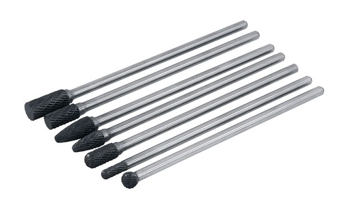 7pc tungsten carbide rotary - 7pc,