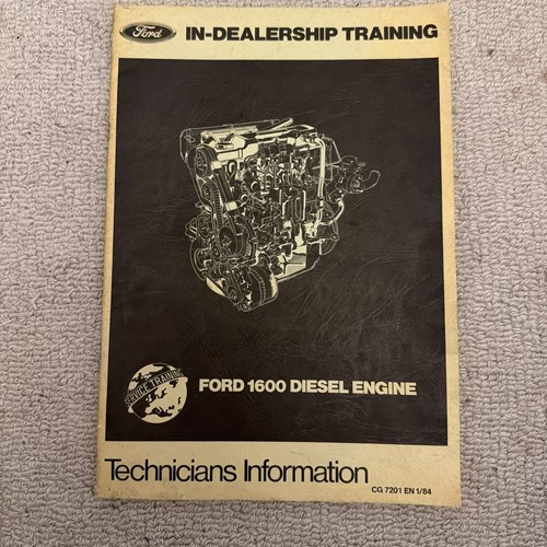 Ford 1600cc diesel engine - ford,