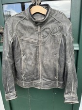 RICHA BLACK LEATHER MOTORCYCLE