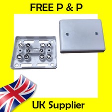 White 10 Way Burglar Alarm