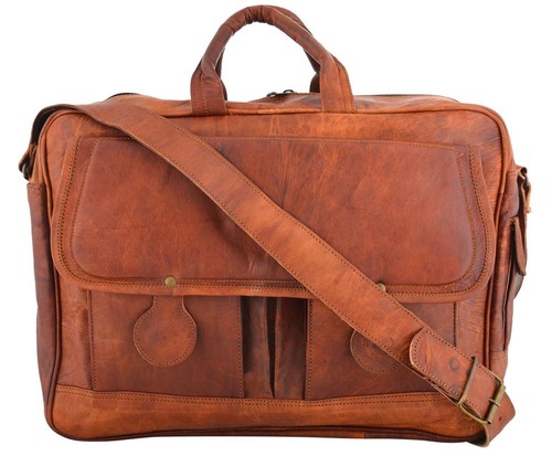 New men vintage goat leather - goat,