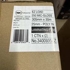 GBC Ezload Laminating Film