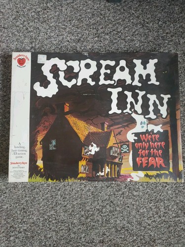 1970s scream inn board game - scream,