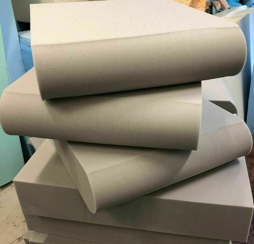 High density white foam cut - white, /
