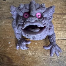 Rare Boglins Klang Hand Puppets 1987 Vintage very good. 