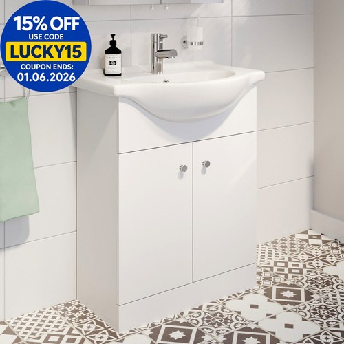 650mm bathroom vanity unit - 650mm,