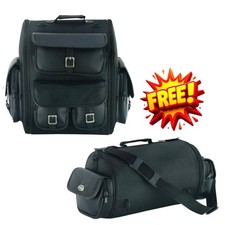 LARGE MOTORCYCLE SISSY BAR BAG