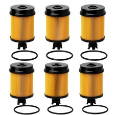6X Fuel Filter Fit Hino 155 SERIES 16-21 195 SERIES 13-21 195h 14-22 M4 M5 21-24