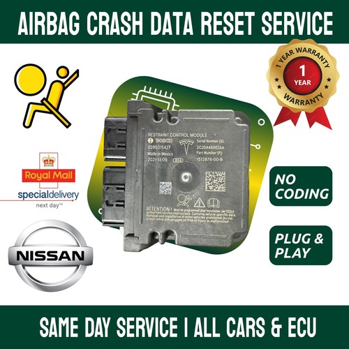 Nissan airbag ecu crash - nissan,