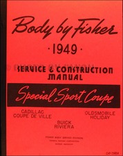 1949 Body Manual Cadillac